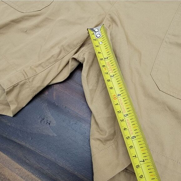 Lauren Ralph Lauren Cargo Short Khaki Tan Color Cotton Size 4 - Picture 5 of 8